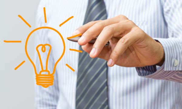 新しいアイデアが浮かぶ